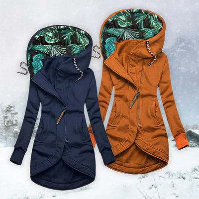 Damska Kurtka z Printowaną Podszewką – Nowoczesna, Wygodna i Unikalna