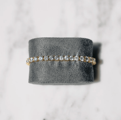 Sylwia Złota Bransoletka Tenisowa